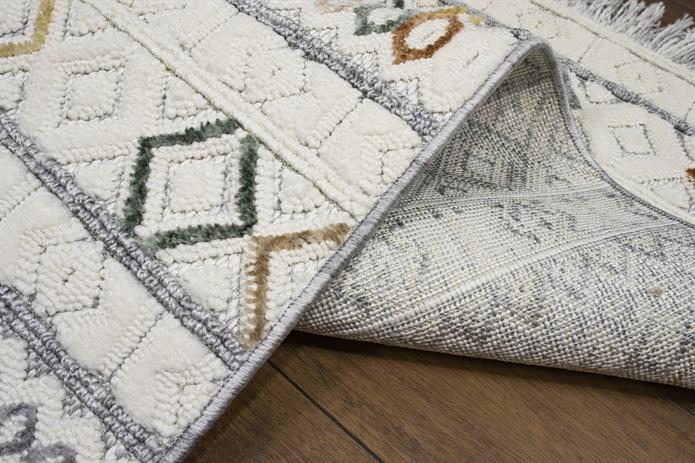 Bubble Color İskandinav Desenli Makine Dokuma Taban Modern Salon Halısı 4023 | Sultan Halı