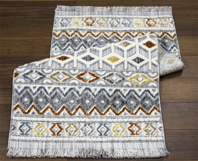 Bubble Color İskandinav Desenli Makine Dokuma Taban Modern Salon Halısı 4020 | Sultan Halı