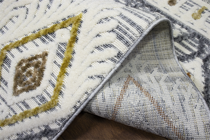 Bubble Color İskandinav Desenli Makine Dokuma Taban Modern Salon Halısı 4021 | Sultan Halı