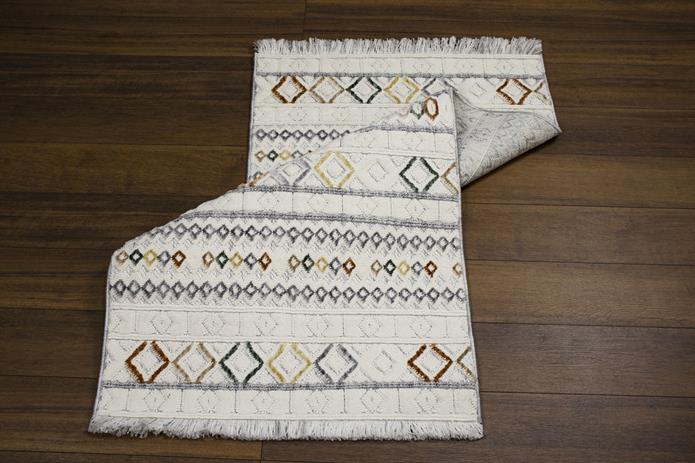 Bubble Color İskandinav Desenli Makine Dokuma Taban Modern Salon Halısı 4023 | Sultan Halı