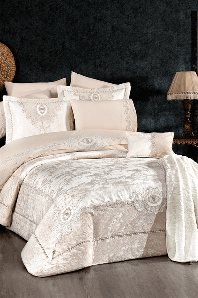 Cappuccino Renkli 19 Parça Sultan Gelin Seti