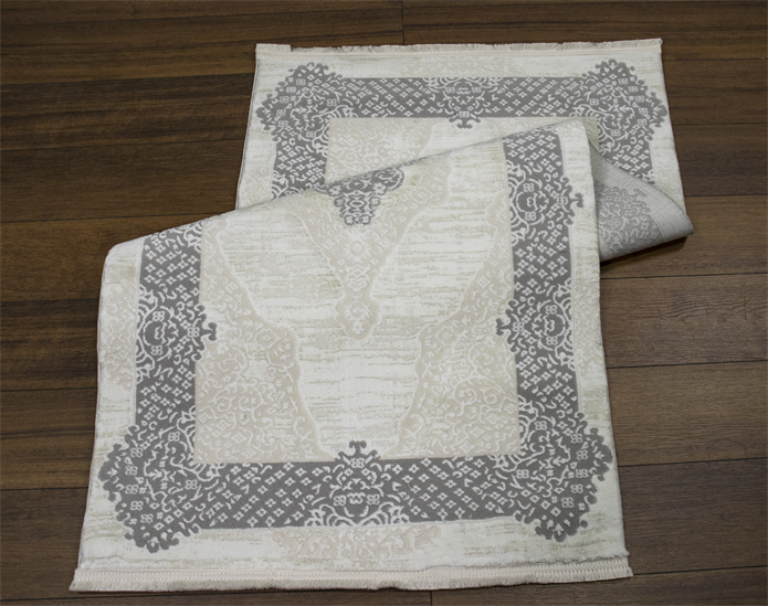 Crown 4011 GRİ Seri  Makine Dokuma Taban Modern Salon Halısı | Sultan Halı