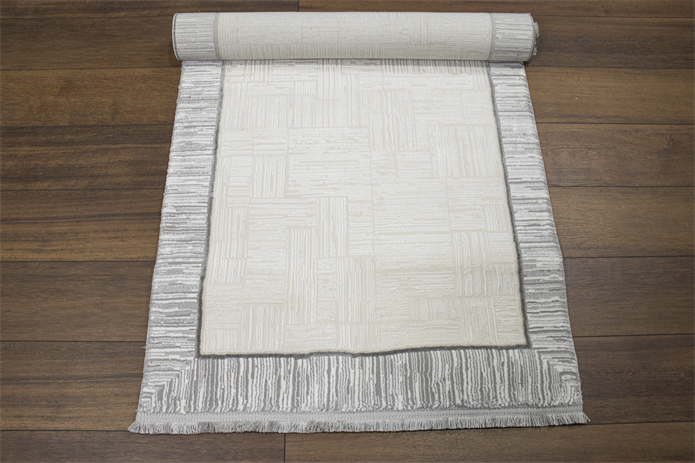 Crown 4012 GRİ Seri  Makine Dokuma Taban Modern Salon Halısı | Sultan Halı