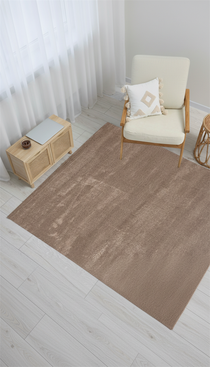Dream Color Vizon Yumuşak Yüzeyli Kaymaz Makinede Yıkanabilir Halı