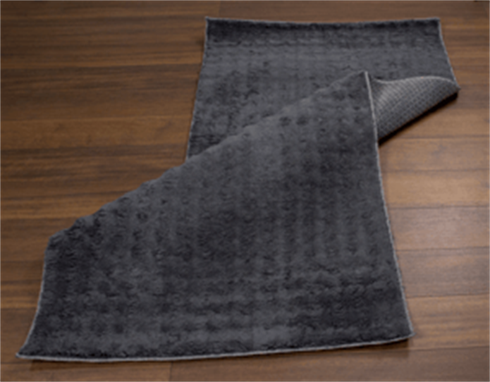 Dream Soft Antrasit Yumuşak Yüzeyli Kaymaz Makinede Yıkanabilir Halı