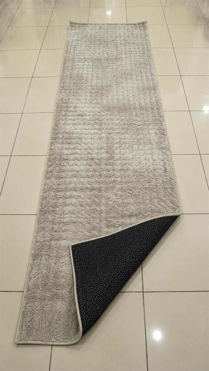 Dream Soft Bej Yumuşak Yüzeyli Kaymaz Makinede Yıkanabilir Halı