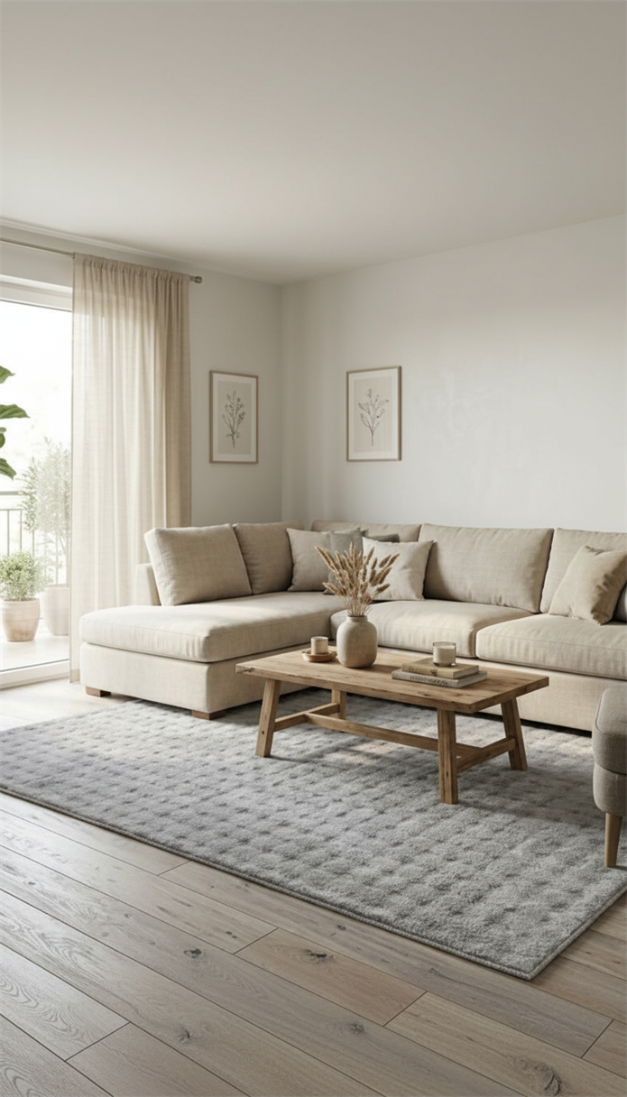 Dream Soft Gri Yumuşak Yüzeyli Kaymaz Makinede Yıkanabilir Halı