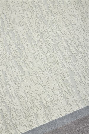 Gri Renk Çerçeveli Tabanı Kaymaz Toz Toplamaz Makine Dokuma Halı