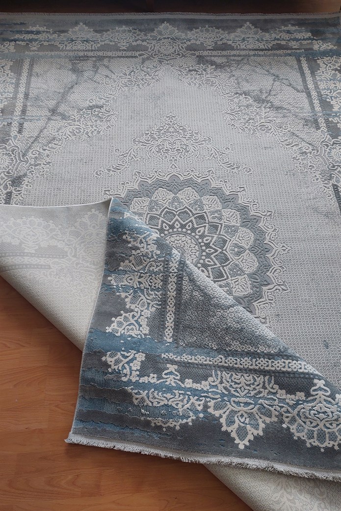 Gri Renkli  Salon Halısı