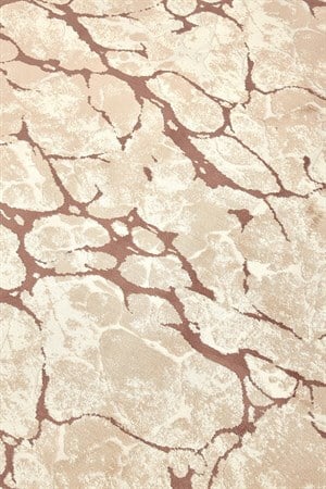 Gül Rengi Mermer Desenli Bambu Yumuşak Yüzeyli Dokuma Çocuk Odası Oturma Odası Salon Mutfak Halısı Yolluk  