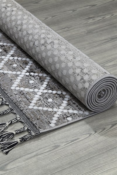 İskandinav Tarzı Bohem Dokuma Taban Halı 524