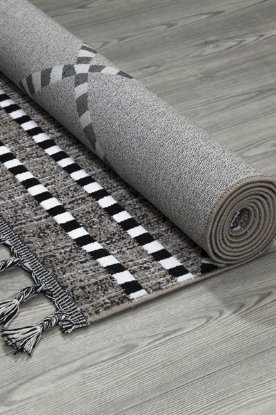 İskandinav Tarzı Bohem Dokuma Taban Halı 516