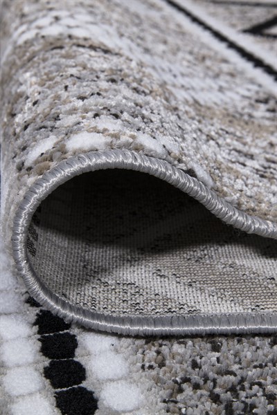 İskandinav Tarzı Bohem Makine Dokuma Halı 539