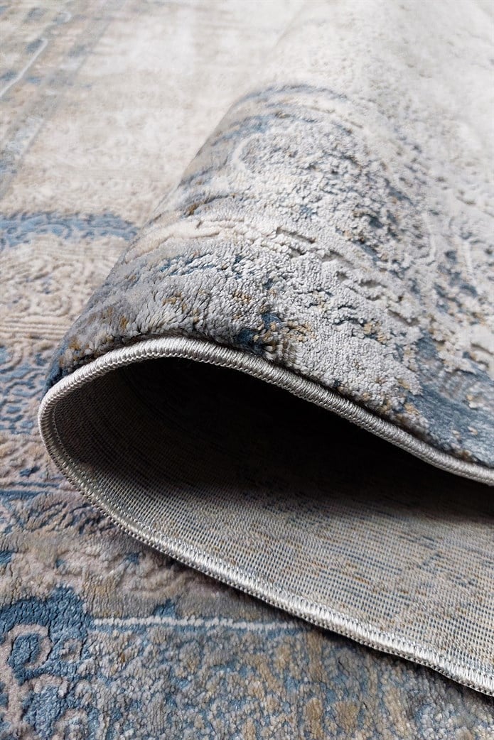 Mavi Renkli Salon Halısı