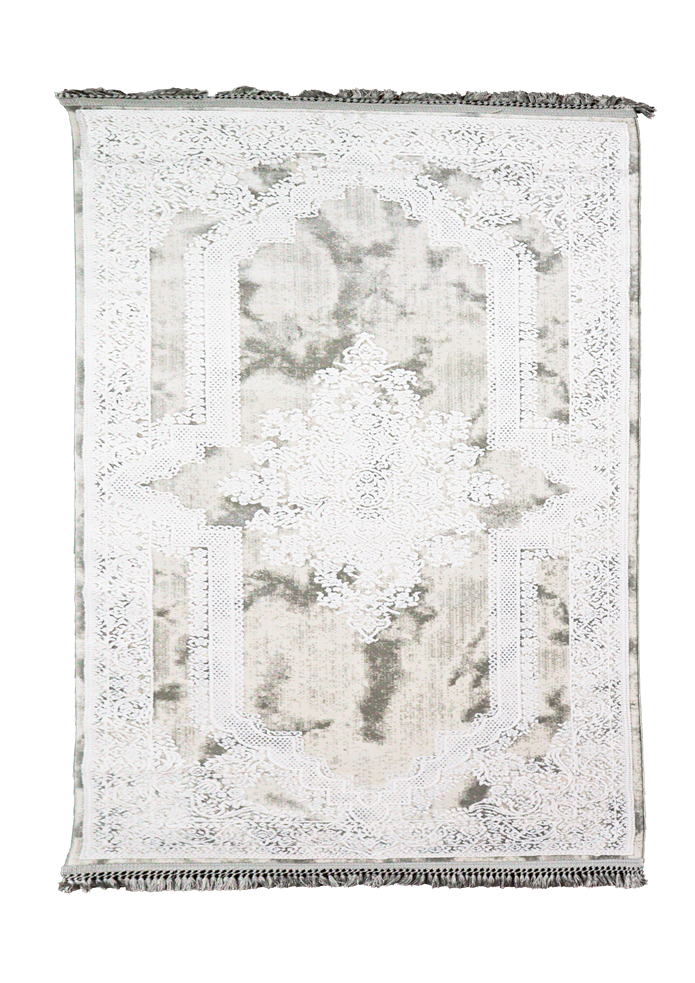 Nostalji Seri Çerçeveli Klasik Motifli Altı Kaymaz Makine Dokuma Halı | 13511