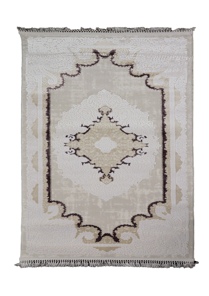Nostalji Seri Klasik Motifli Altı Kaymaz Makine Dokuma Halı | 13455