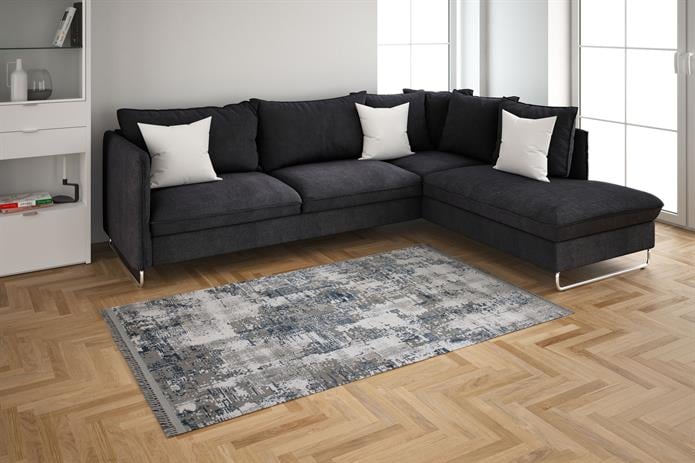 Nostalji Seri Klasik Motifli Altı Kaymaz Makine Dokuma Halı | 13633