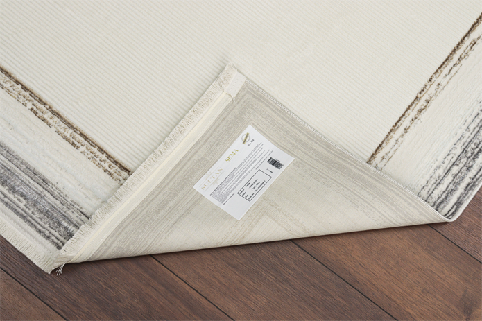 Sema Serisi Vizon Çerçeveli Yanar Dönerli Altı Kaymaz Makine Dokuma Halı | 2008