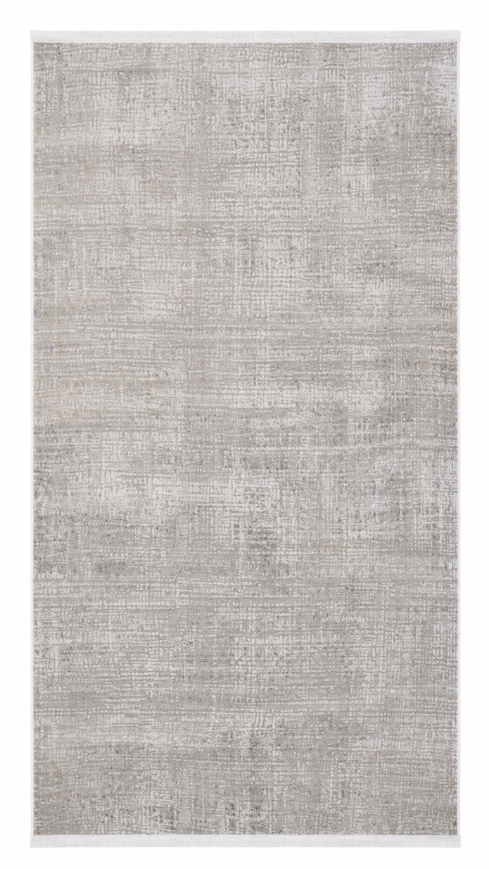 Siena Çizgili Şık Modern Halı SF384 GREY & VİZON