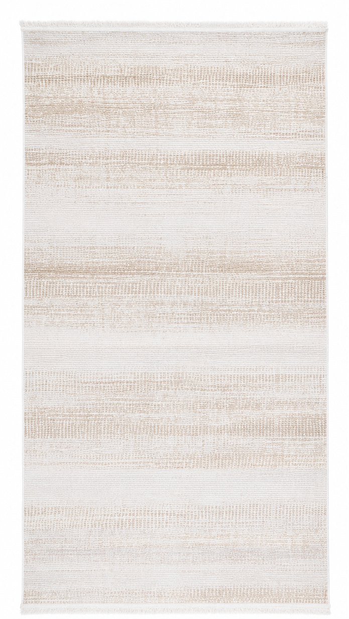 Siena Çizgili Şık Modern Halı SF405 CREAM & VİZON