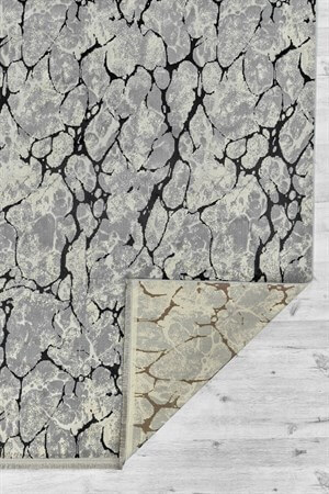 Siyah Bambu Yumuşak Yüzeyli Dokuma Çocuk Odası Oturma Odası Salon Mutfak Halısı Yolluk  