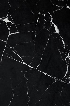 Siyah Mermer Desenli Altı Kaymaz Yıkanabilir  Halı