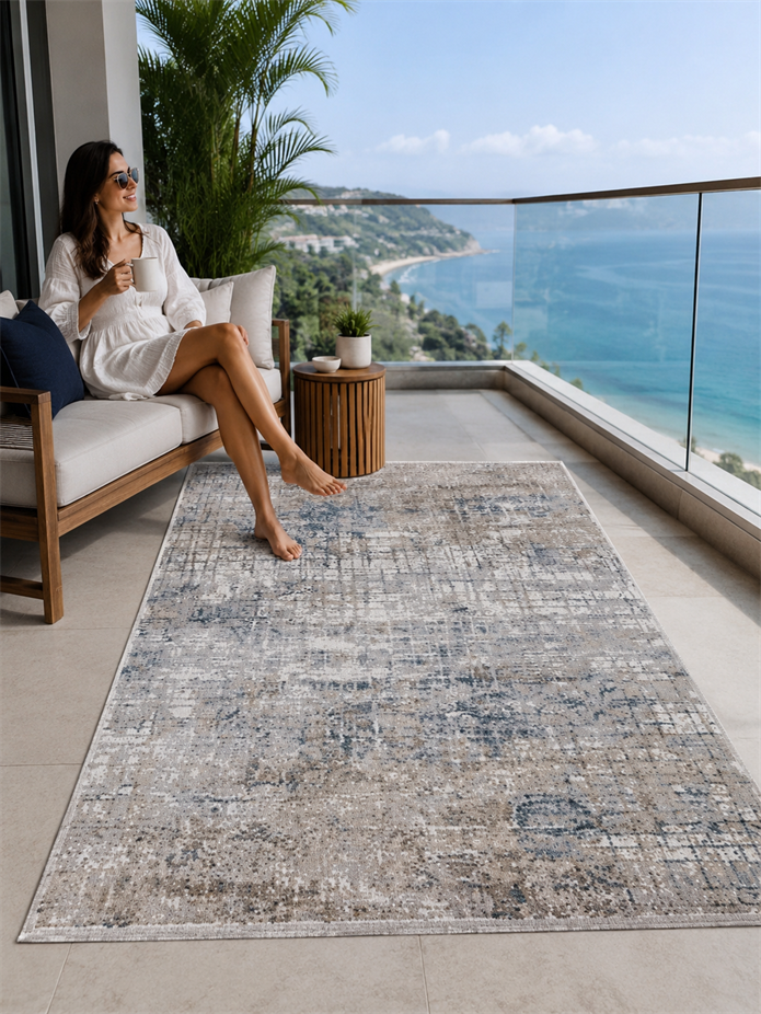 Sultan Asya Modern  Makine Dokuma Salon Halısı - CR45