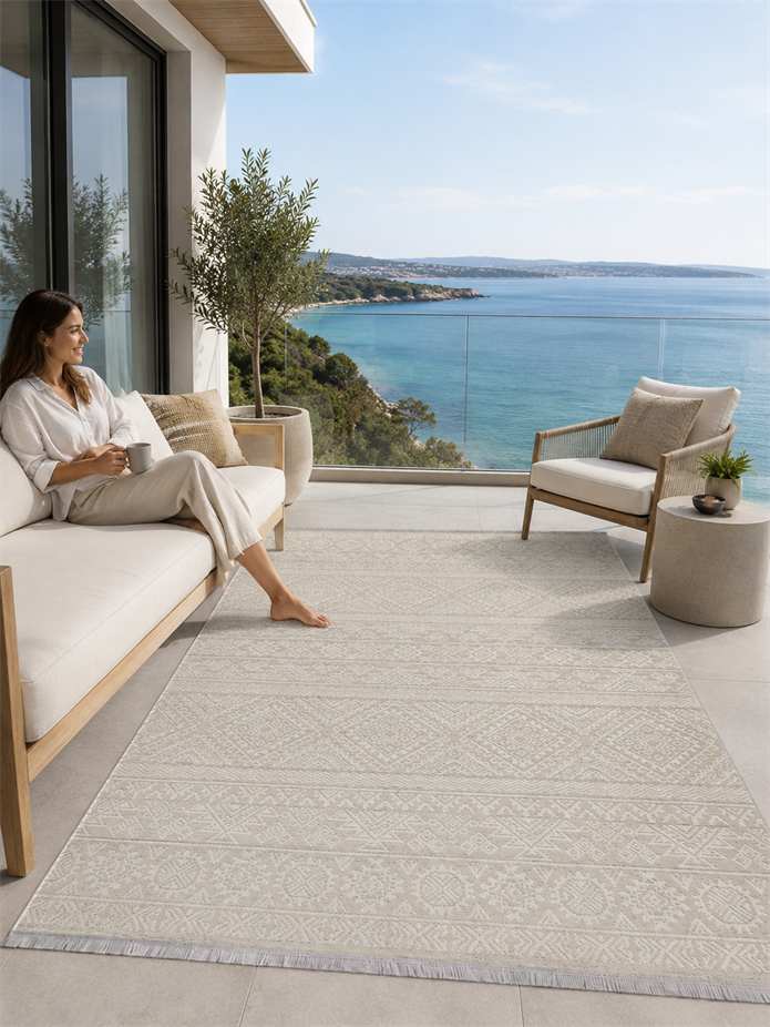 Sultan Asya Modern  Makine Dokuma Salon Halısı - CR74