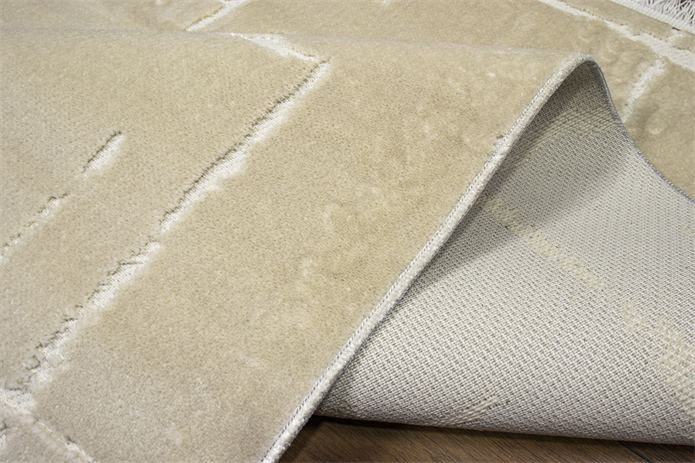 Sultan Sare 04 Yumuşak Parlak Yüzeyli Kaymaz Makinede Yıkanabilir Altı Kaymaz Dokuma Halı