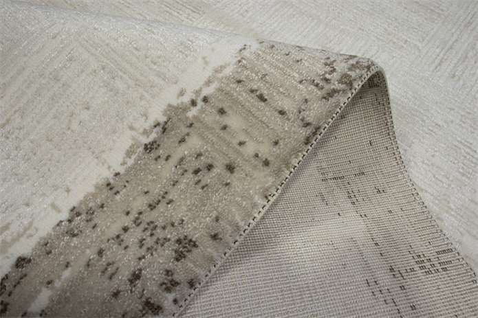 Sultan Serra Bordürlü Kahve Modern Akrilik Makine Dokuma Salon Halısı - 11307