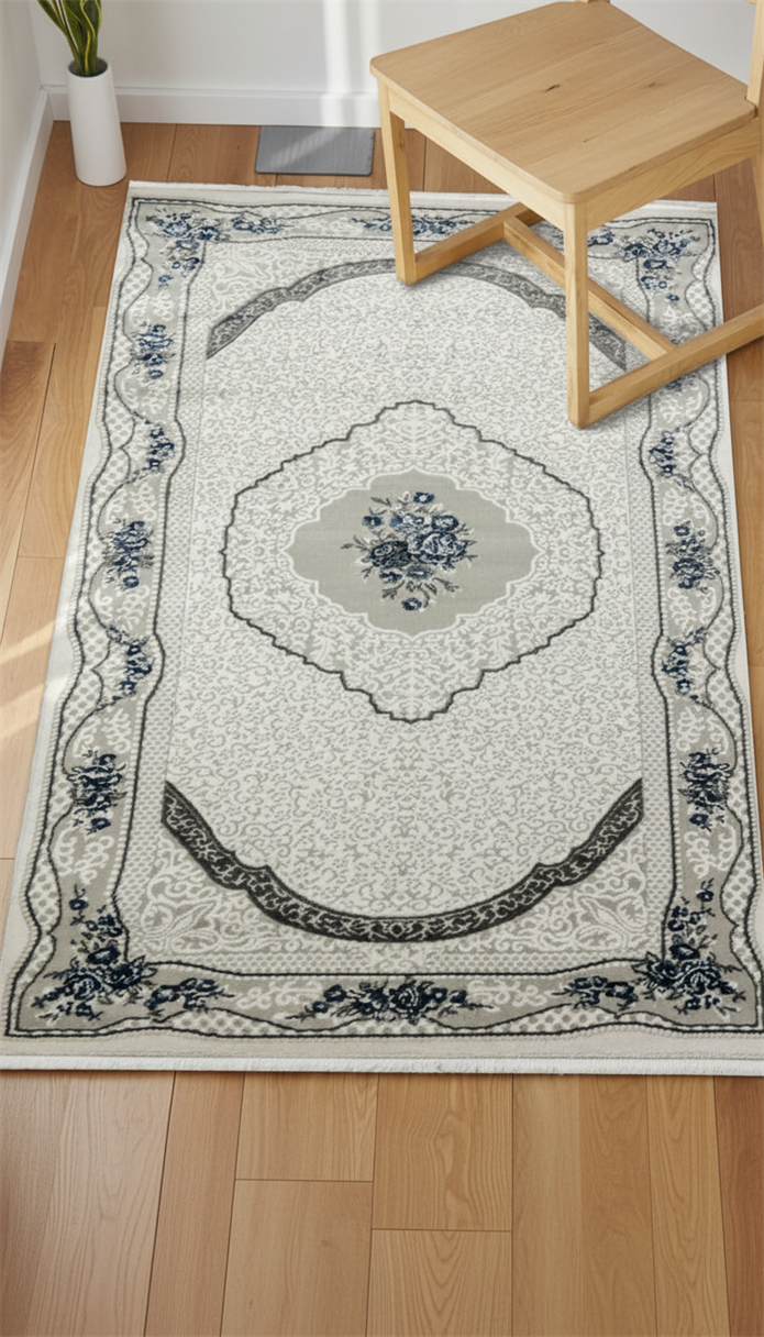 Sultan Serra Göbekli Model Modern Akrilik Makine Dokuma Salon Halısı - 11257