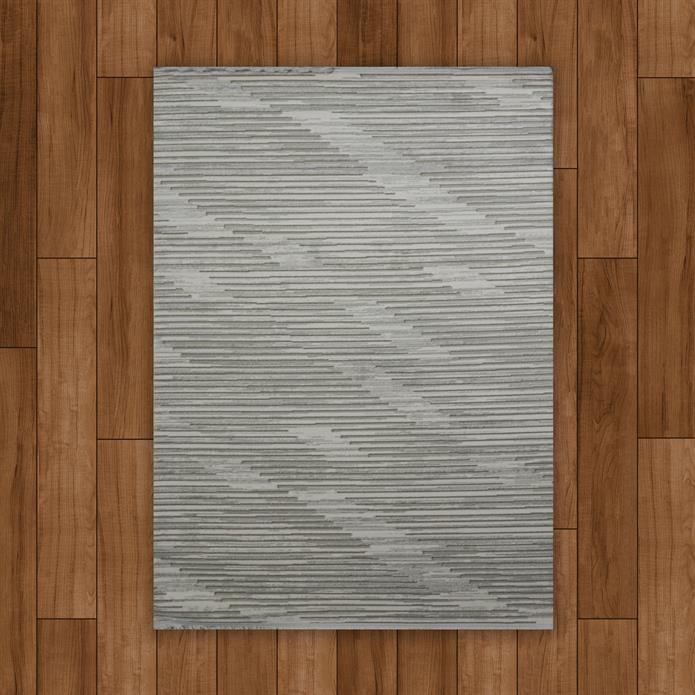 Sultan Serra Gri Klasik Modern Akrilik Makine Dokuma Salon Halısı - 11355