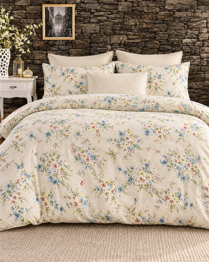 Tek Kişilik Desenli Nevresim Takımı HT06 160x220