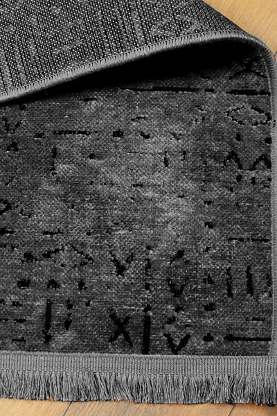 Vadi Şönil Antasit Rengi Modern Makine Dokuma Halı-8016