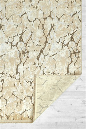 Vizon Bambu Yumuşak Yüzeyli Dokuma Çocuk Odası Oturma Odası Salon Mutfak Halısı Yolluk  