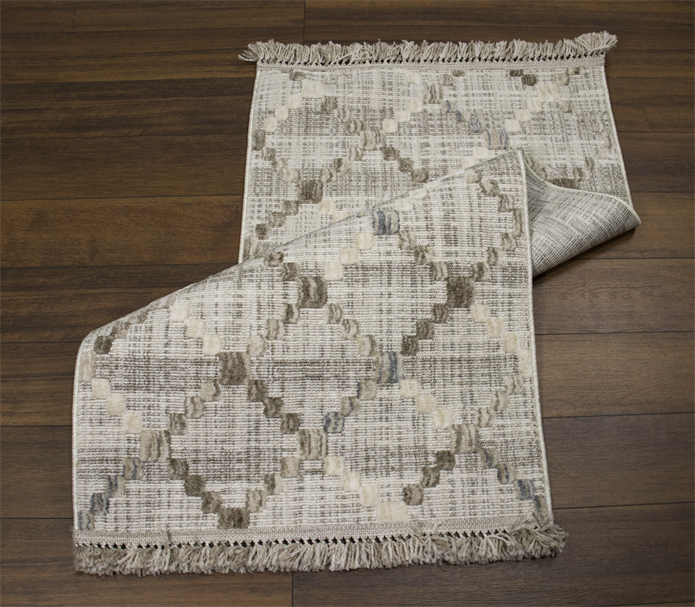 Yonca Seri İskandinav Piramit Desenli Makine Dokuma Taban Modern Salon Halısı 3090 | Sultan Halı