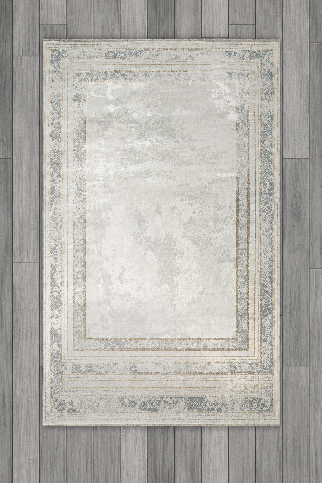 AGAH KF470 GRİ (ETNİK BORDÜRLÜ)
