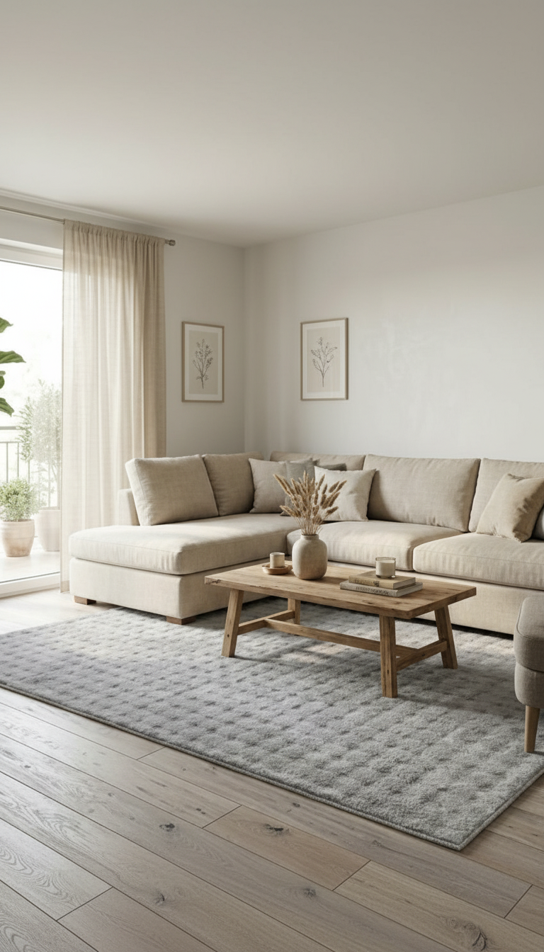 Dream Soft Gri Yumuşak Yüzeyli Kaymaz Makinede Yıkanabilir Halı