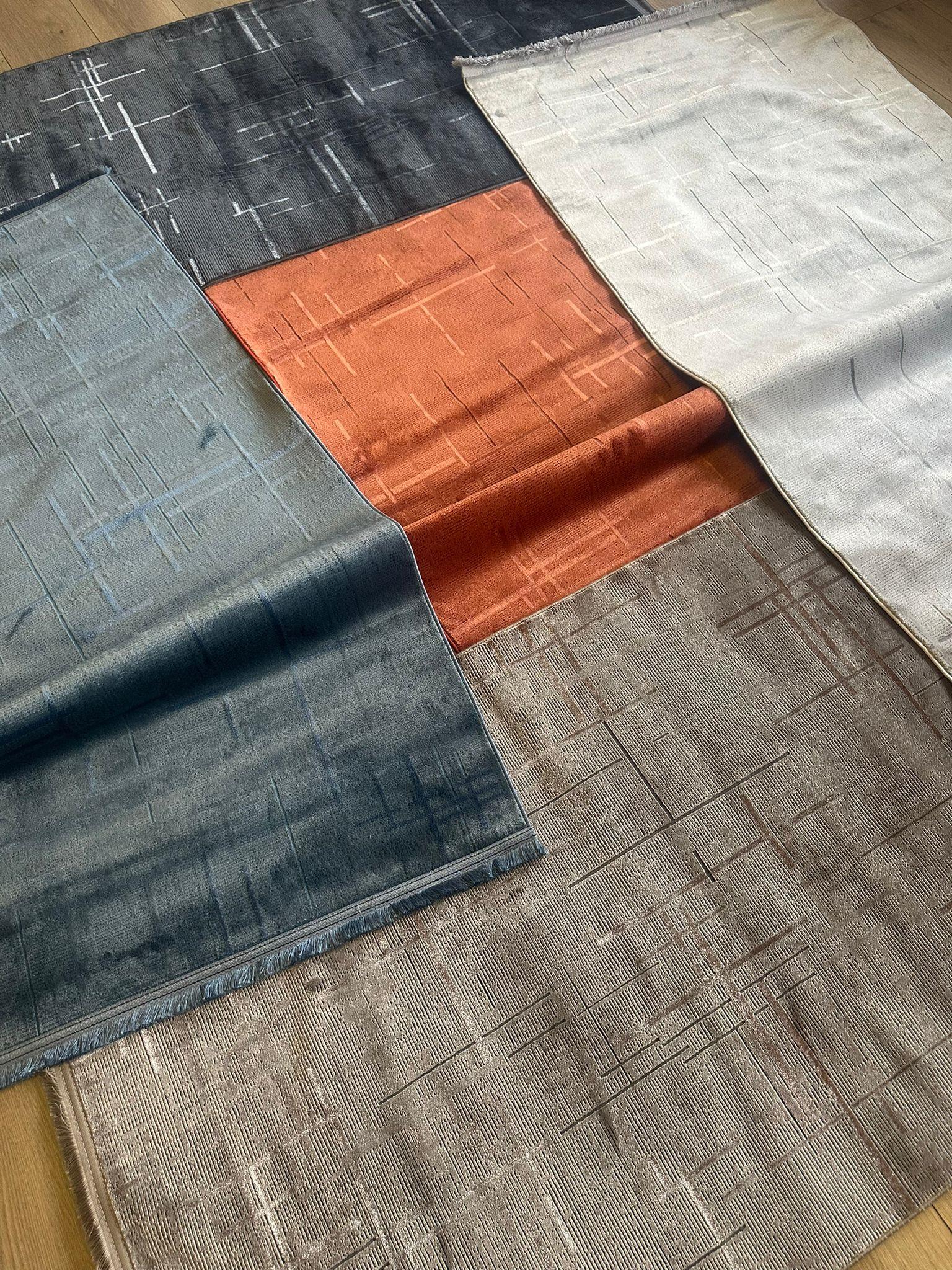 Lotus Bambu Model Altı Kaymaz Makine Dokuma Halı