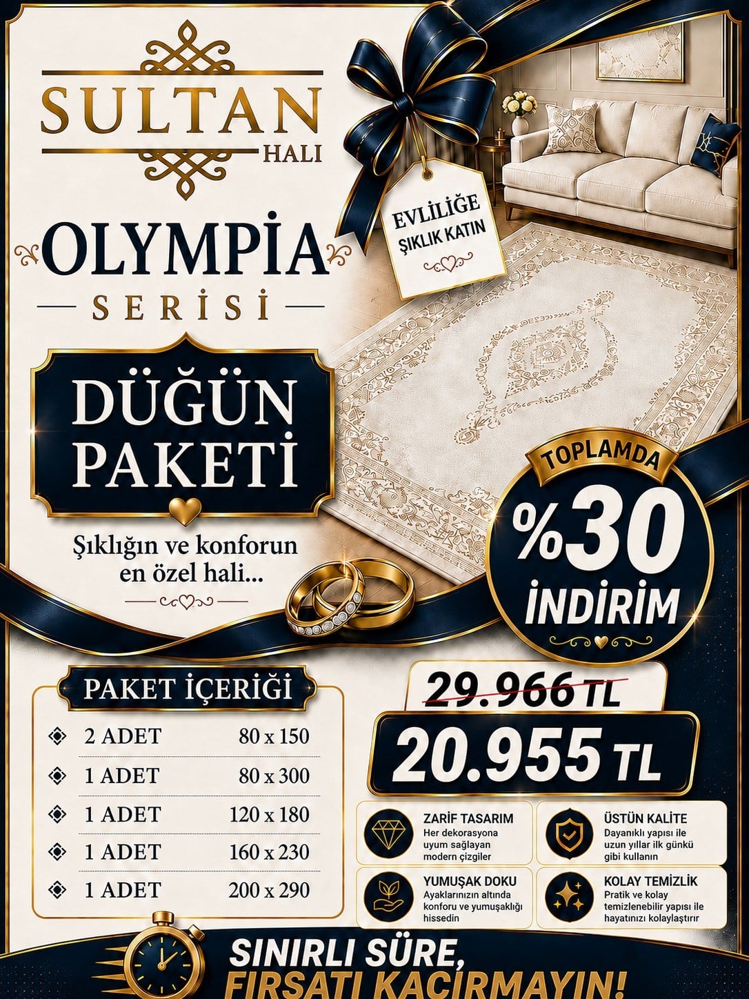 OLYMPİA DÜĞÜN PAKETİ