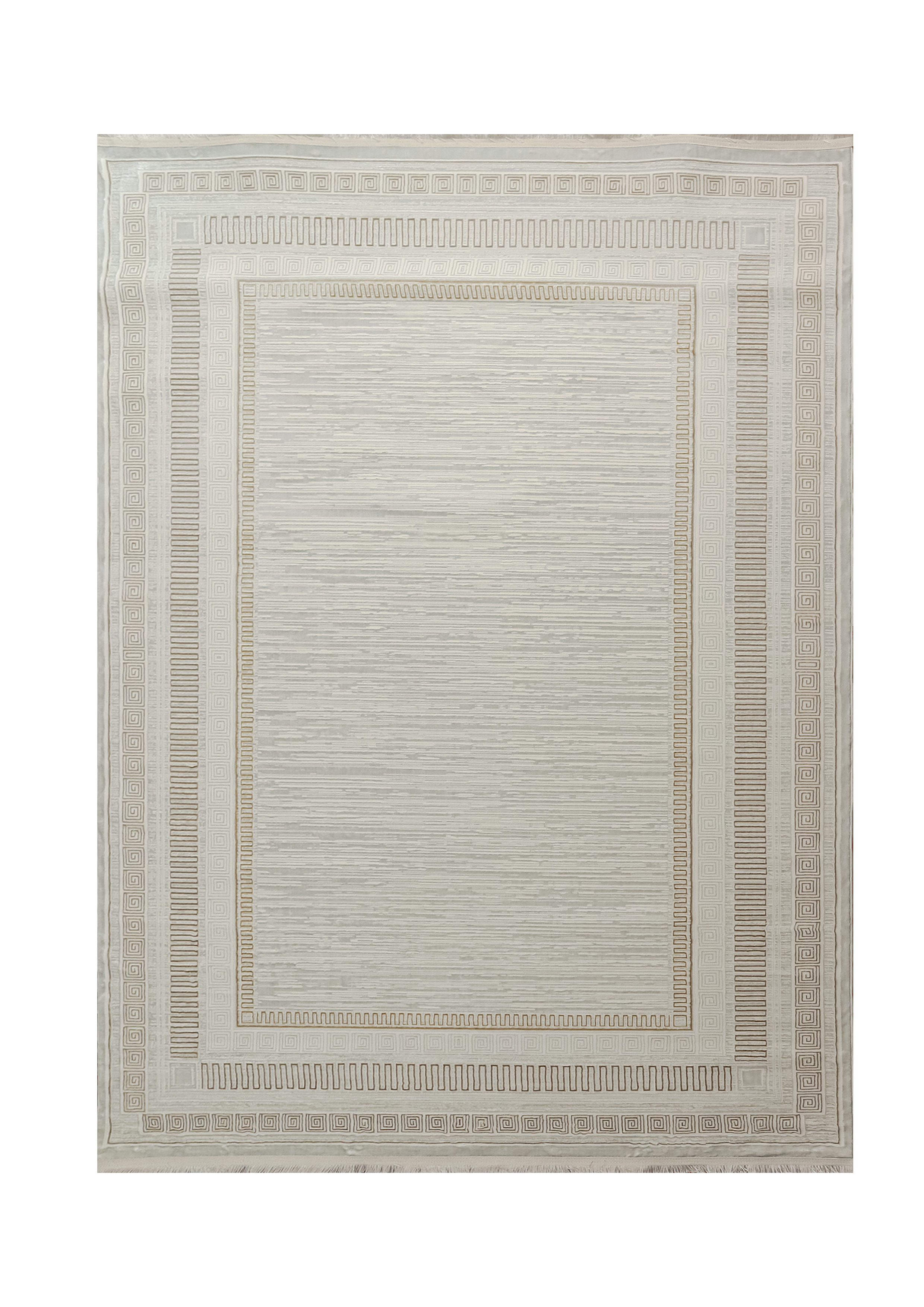 SULTAN AGAH KF406 KREM-VİZON (DESENLİ BORDÜR))