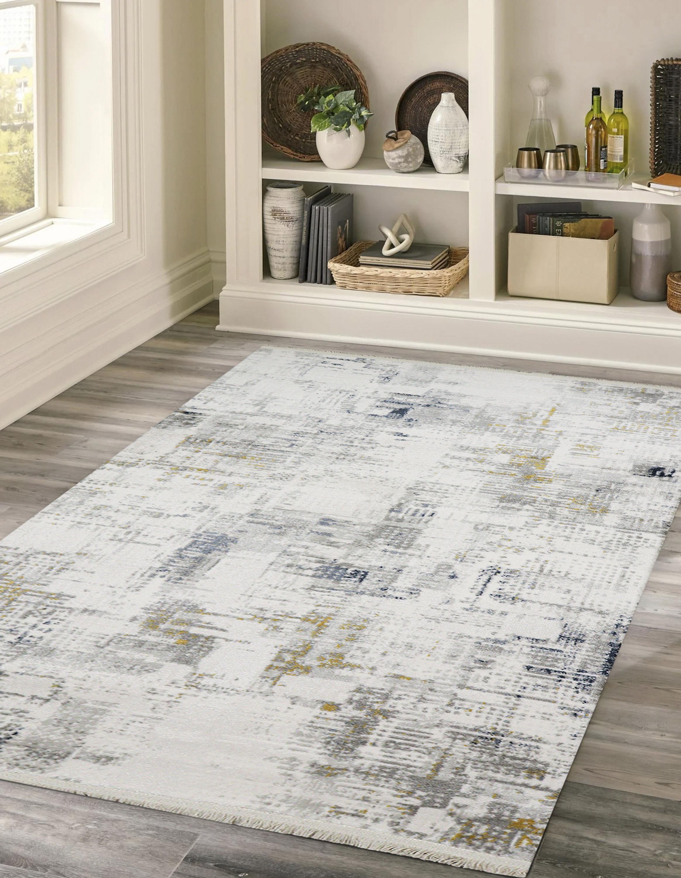 Sultan Asel Modern Desen Akrilik Makine Dokuma Salon Halısı - 11574