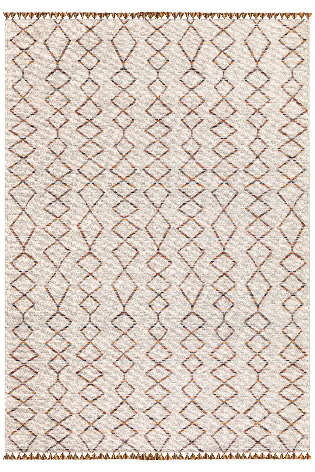 Turuncu Kaymaz Tabanlı Efnan Kilim