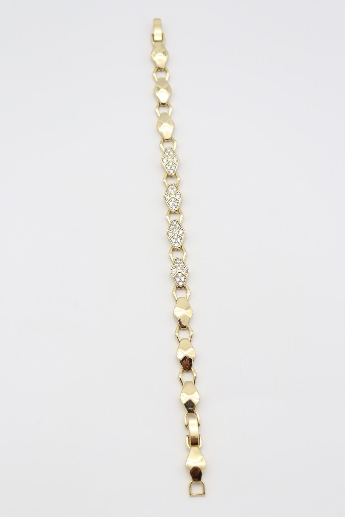 Vıp Bileklik 14 K-11697 (17+2cm)