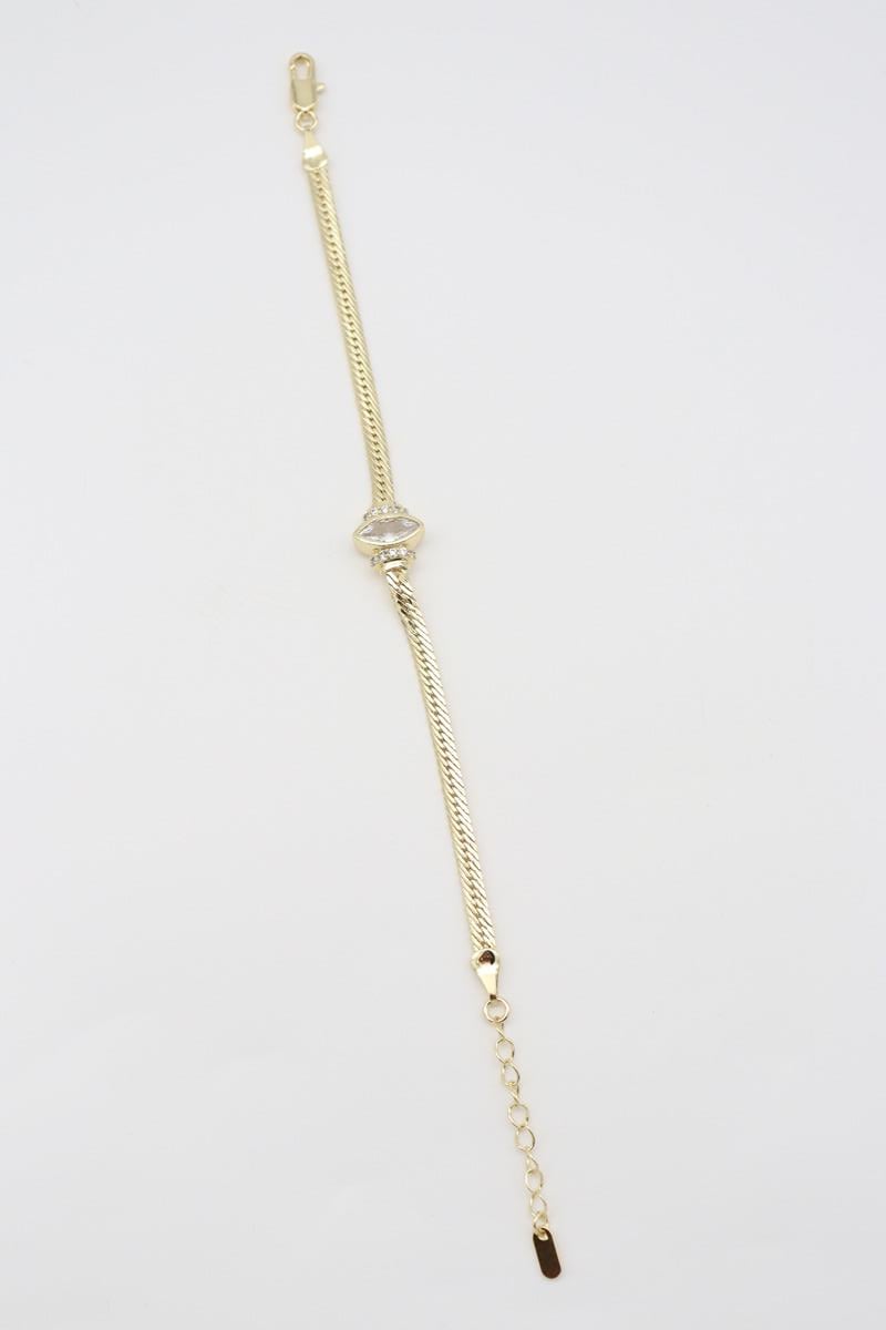Vıp Bileklik 14 K-13188 (17+3cm)