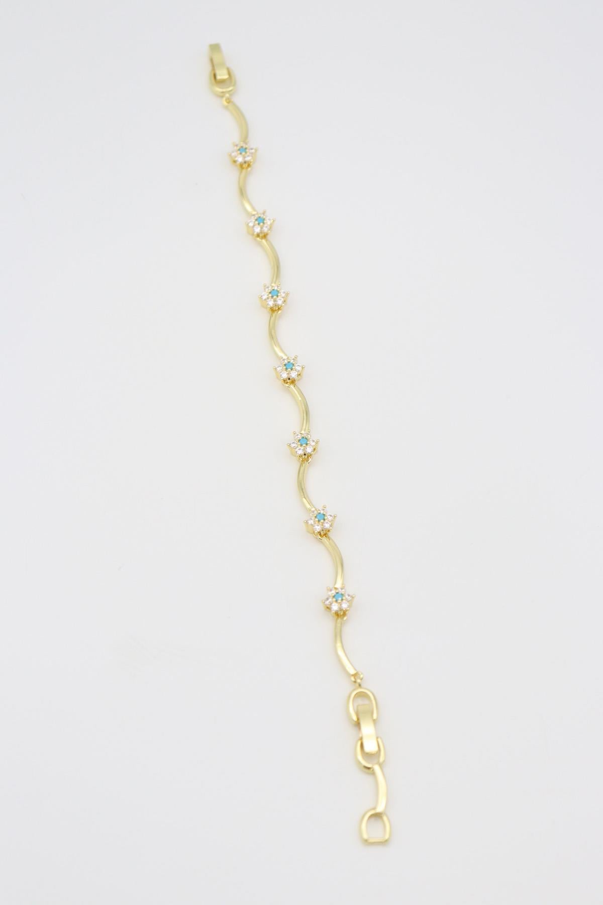 Vıp Bileklik 14 K-13493 (17+2cm)