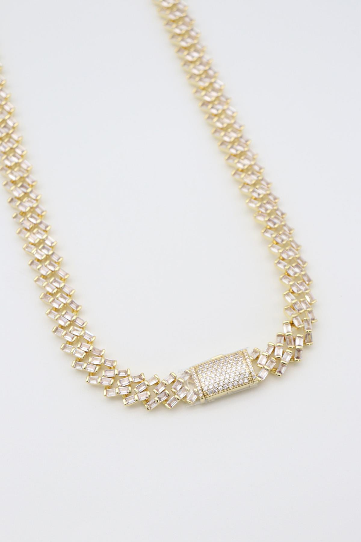 Vıp Dıamond Kolye 14 K-12950 (45cm)