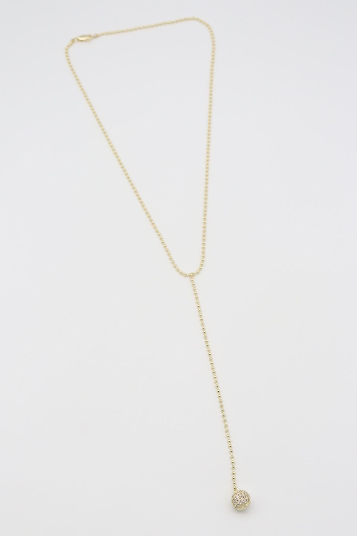 Vıp Kolye 14 K-11810 (45+10cm)