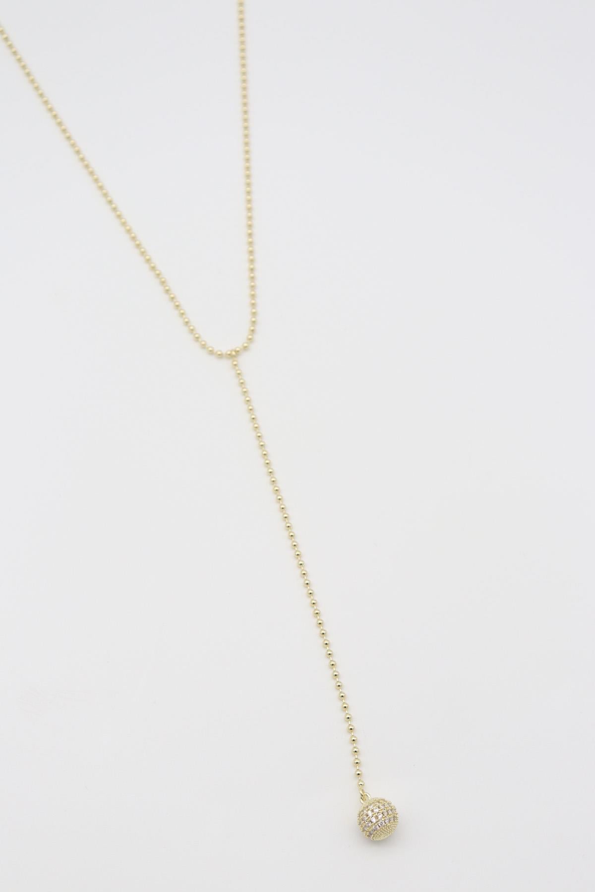 Vıp Kolye 14 K-11810 (45+10cm)