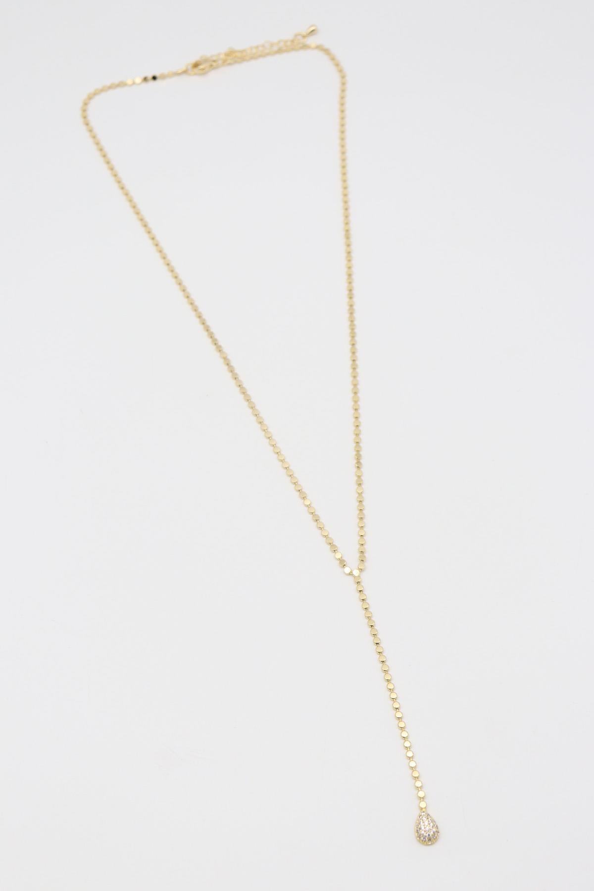 Vıp Kolye 14 K-12655 (45+5cm)